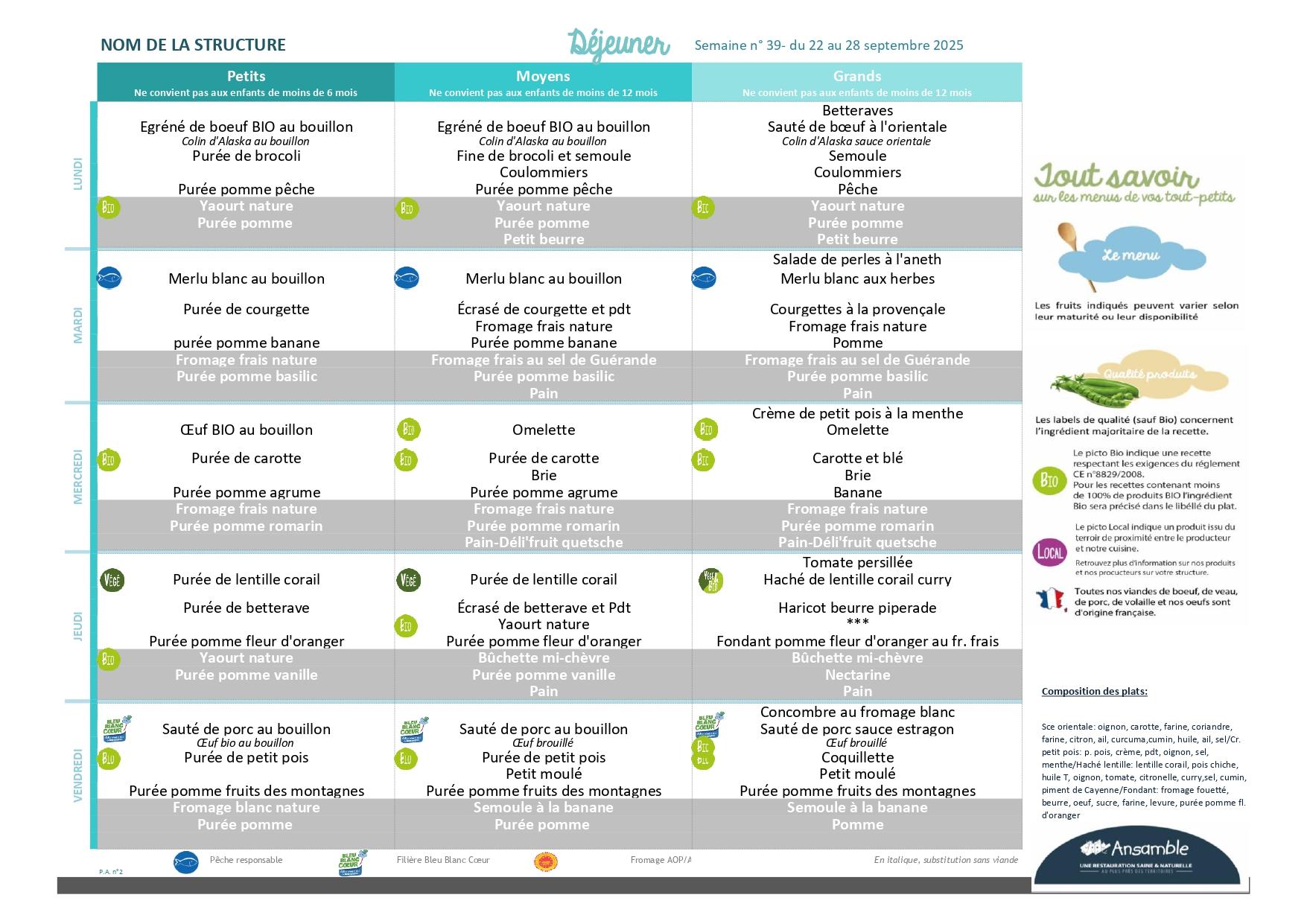 Semaine 39